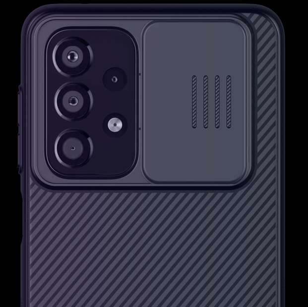Schutzhülle Nillkin CamShield für Galaxy A33 5G, Schwarz
