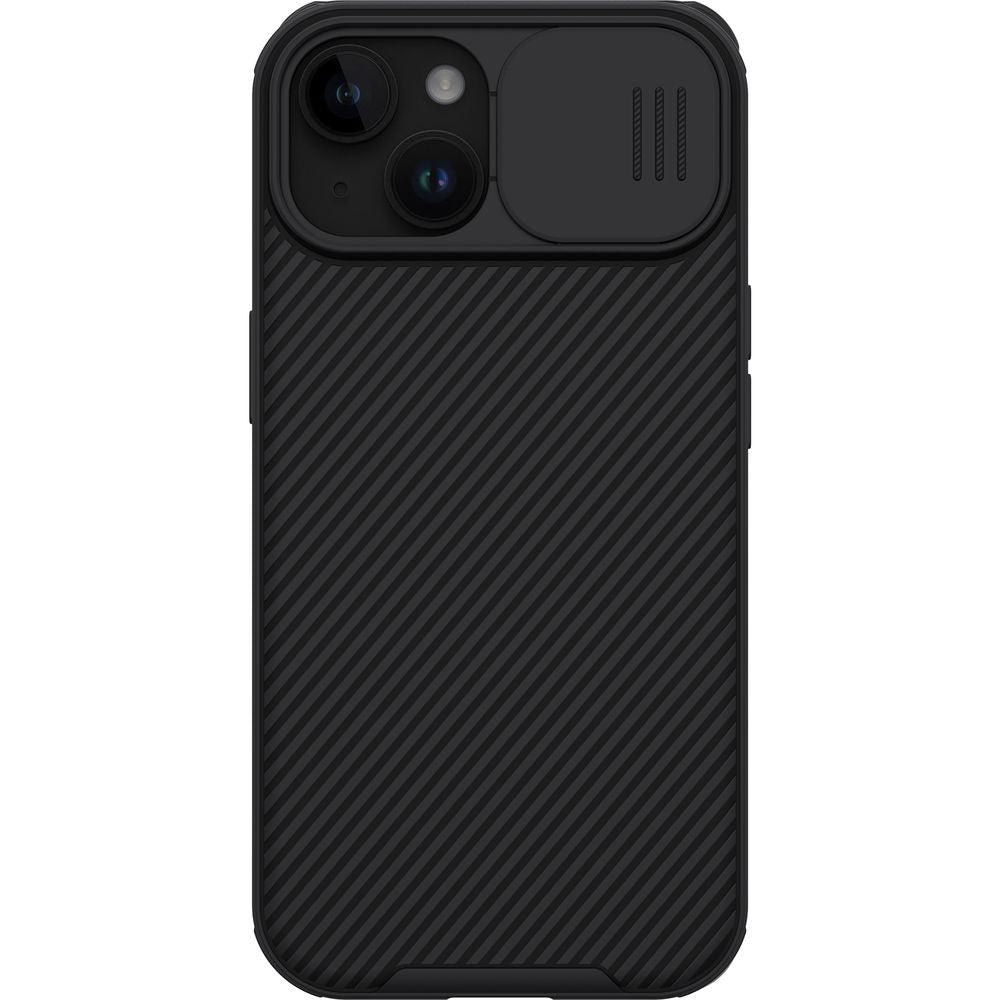 Schutzhülle Nillkin CamShield Pro für Apple iPhone 15, Schwarz