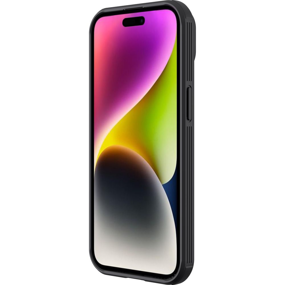 Schutzhülle Nillkin CamShield Pro für Apple iPhone 15, Schwarz