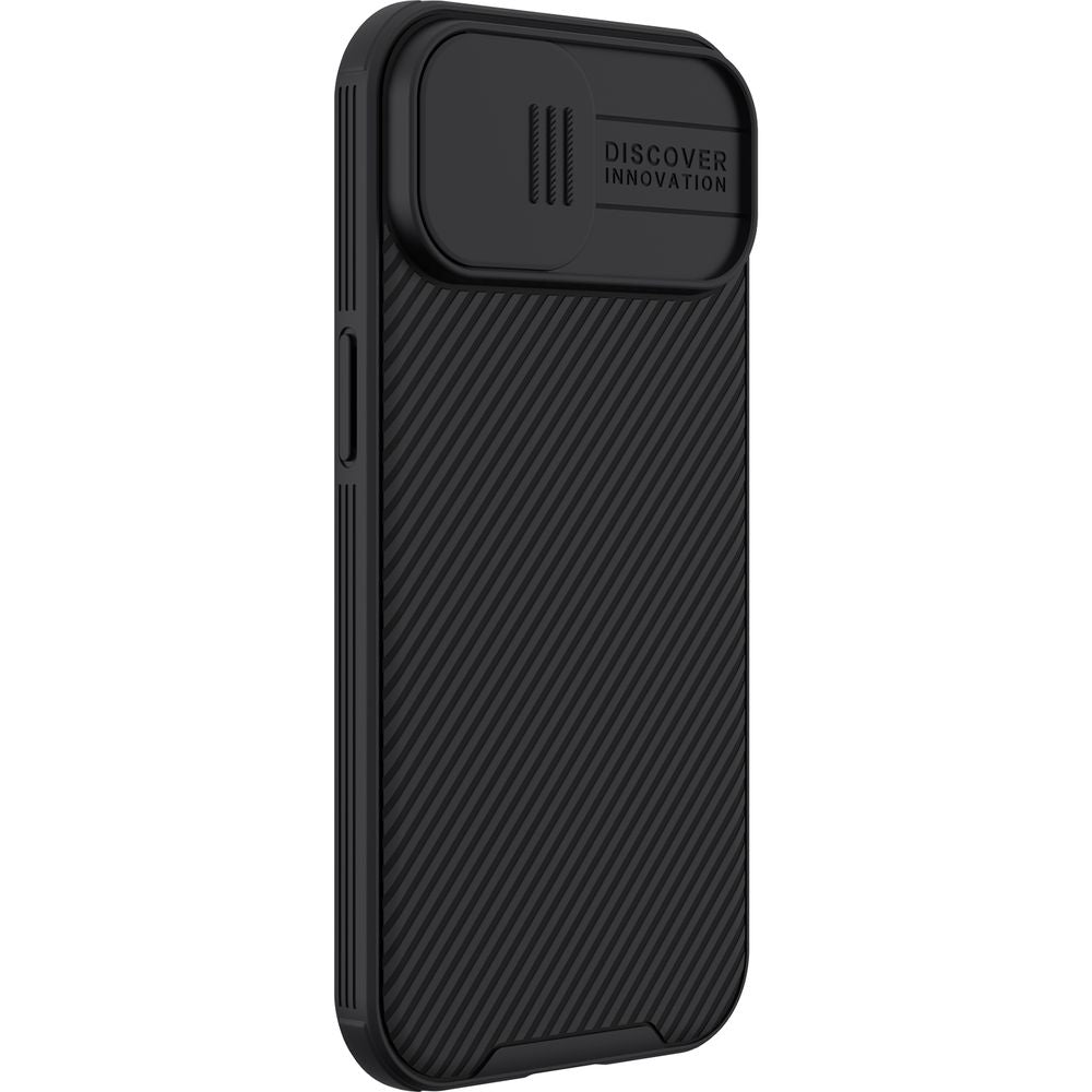 Schutzhülle Nillkin CamShield Pro für Apple iPhone 15, Schwarz