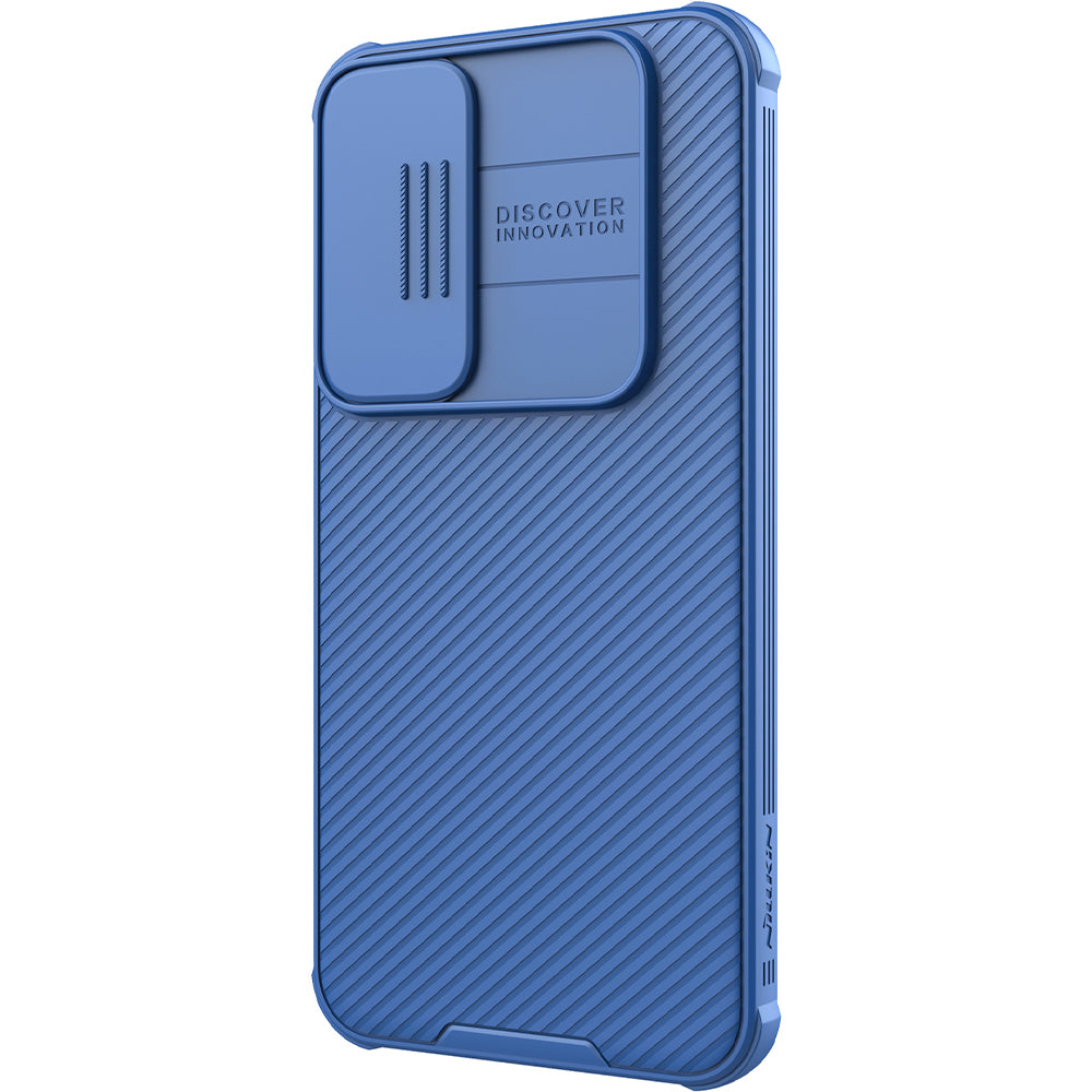 Schutzhülle für Galaxy A55 5G, Nillkin CamShield Pro, Blau