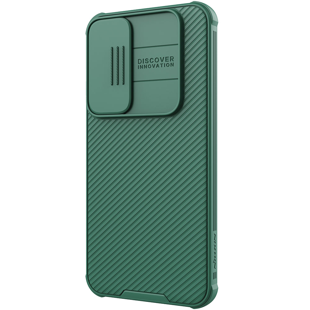 Schutzhülle für Galaxy A55 5G, Nillkin CamShield Pro, Grün