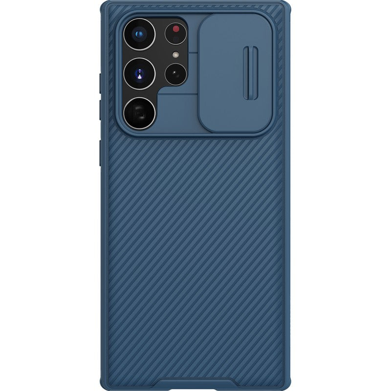 Schutzhülle Nillkin CamShield Pro für Galaxy S22 Ultra, Blau