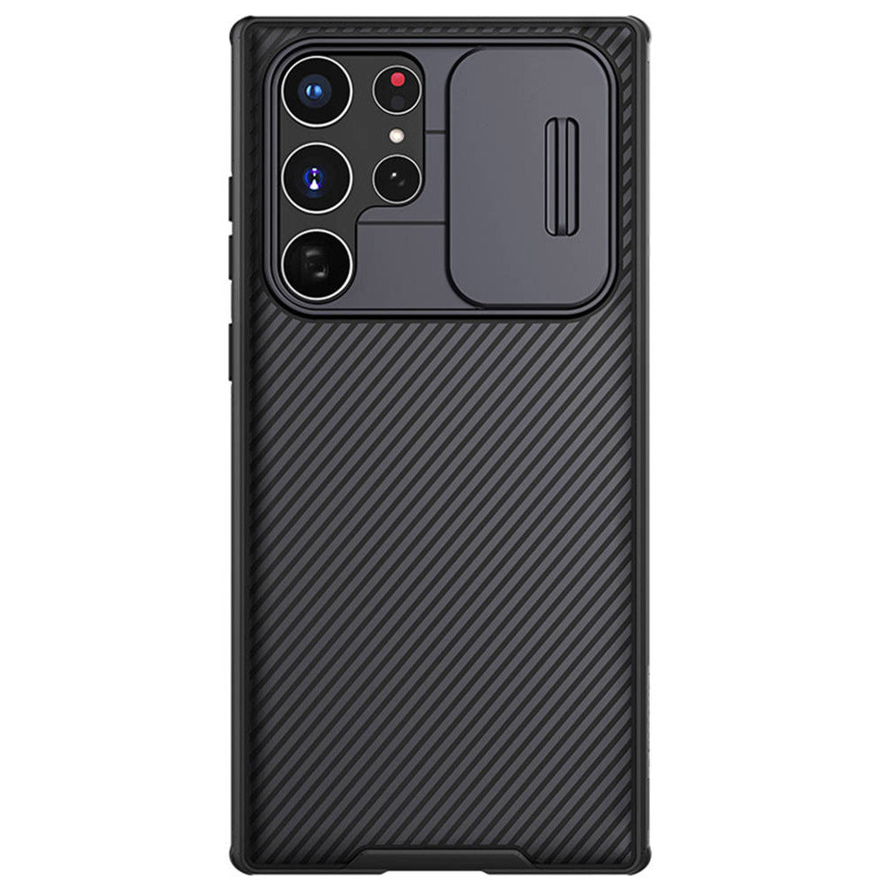 Schutzhülle Nillkin CamShield Pro für Galaxy S22 Ultra, Schwarz