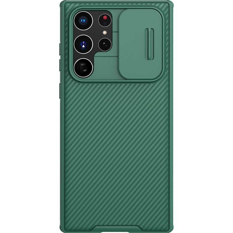Schutzhülle Nillkin CamShield Pro für Galaxy S22 Ultra, Grün