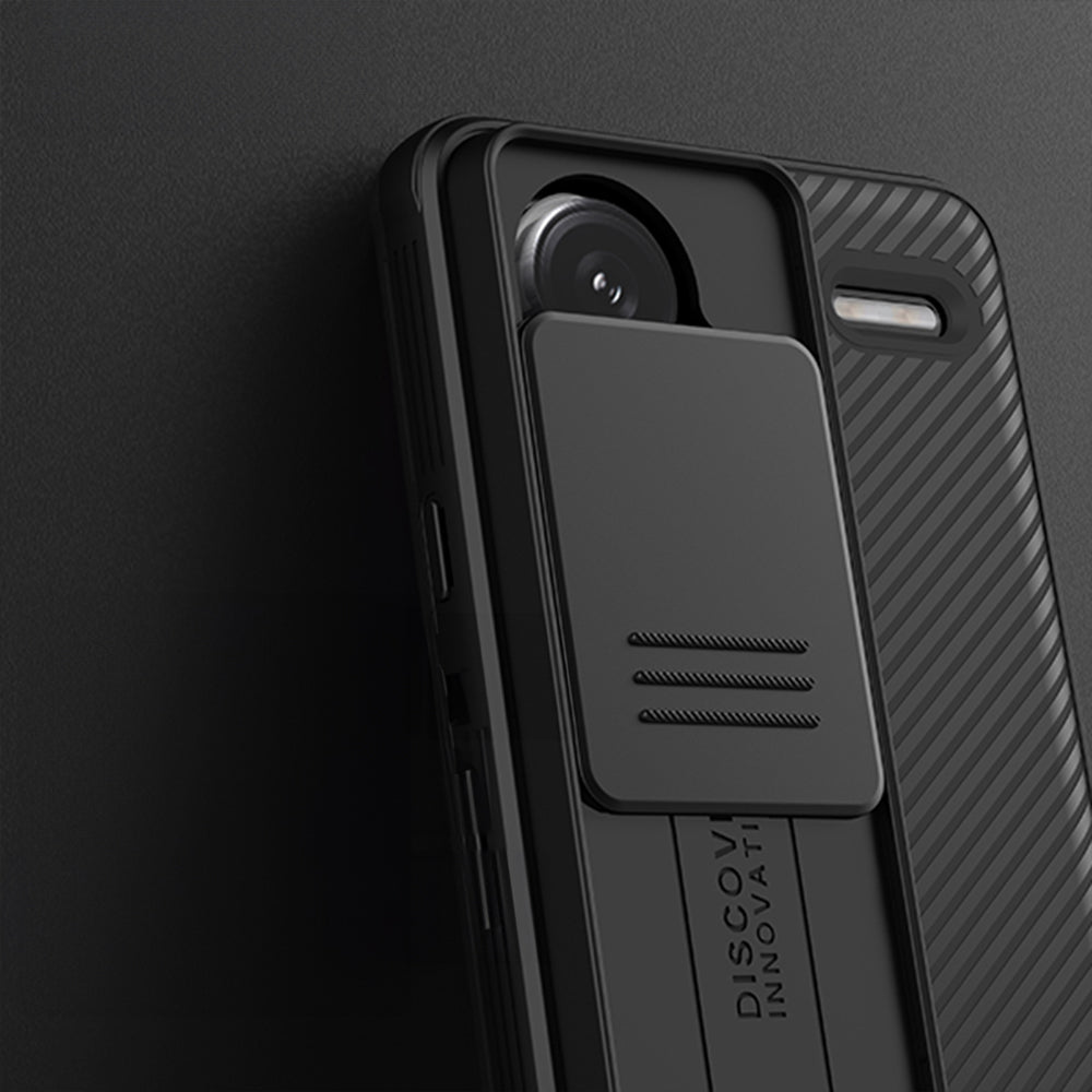 Schutzhülle für Xiaomi Redmi Note 13 Pro+ 5G, Nillkin CamShield Pro, Schwarz