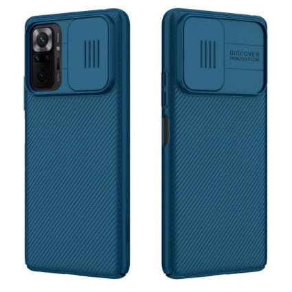 Schutzhülle Nillkin Camshield für Xiaomi Redmi Note 10 Pro, Blau