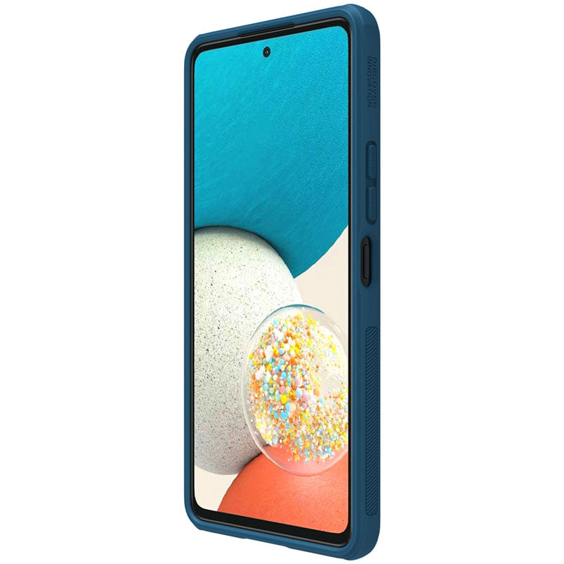 Schutzhülle Nillkin Super Frosted Shield Pro für Galaxy A53 5G, marineblau