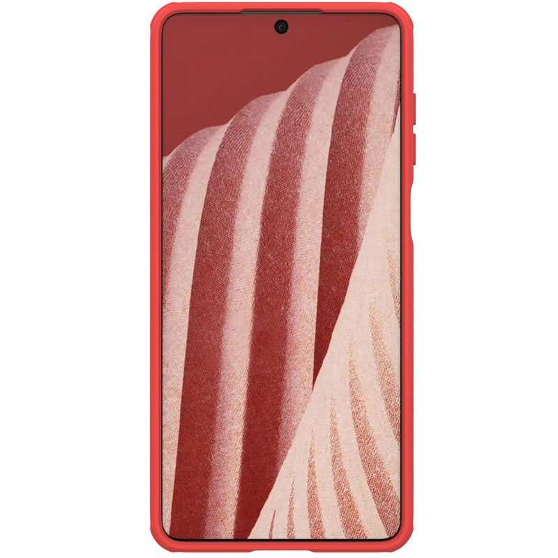 Schutzhülle Nillkin Super Frosted Shield Pro für Galaxy A73 5G, rot