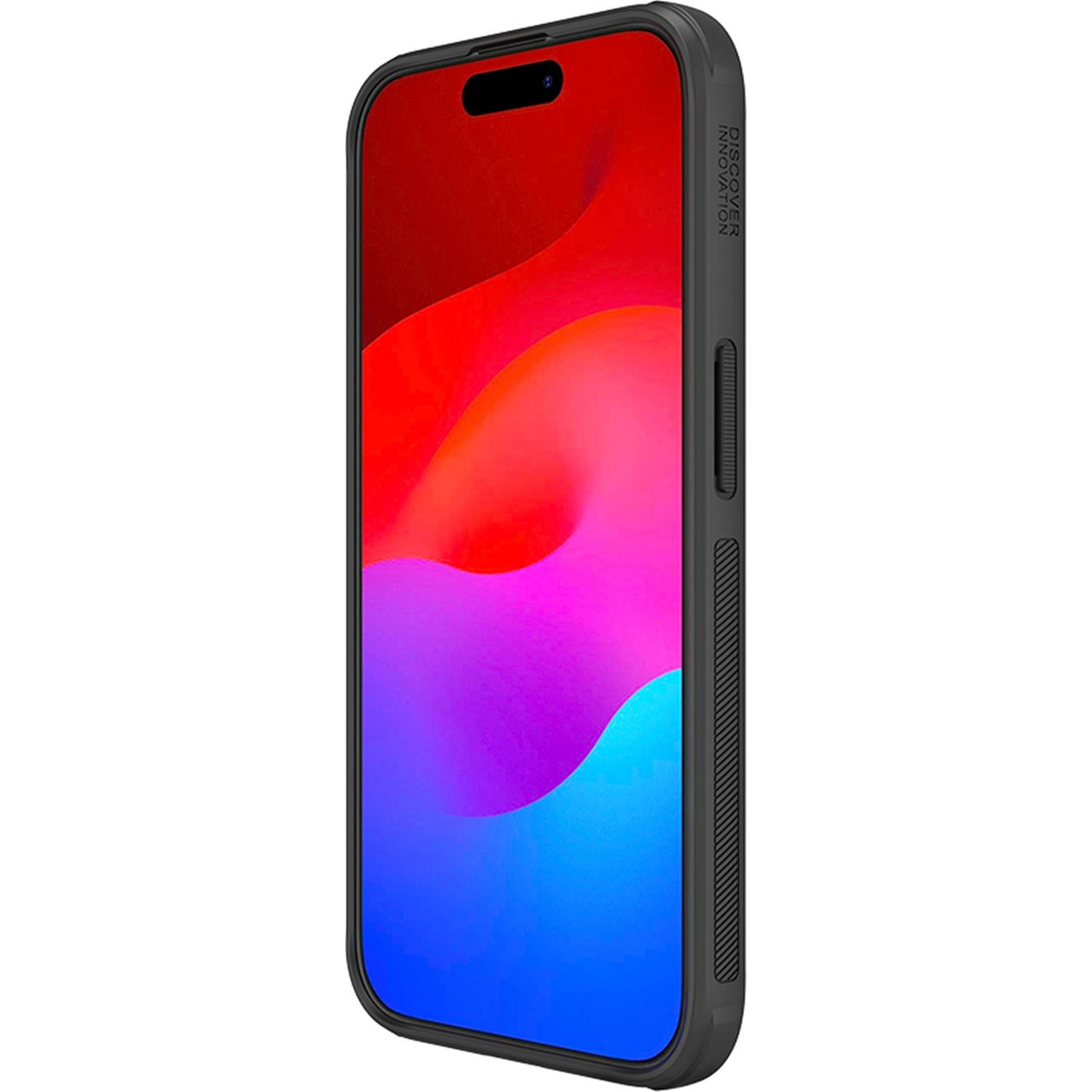 Schutzhülle Nillkin Frosted Shield für Apple iPhone 15 Pro, Schwarz