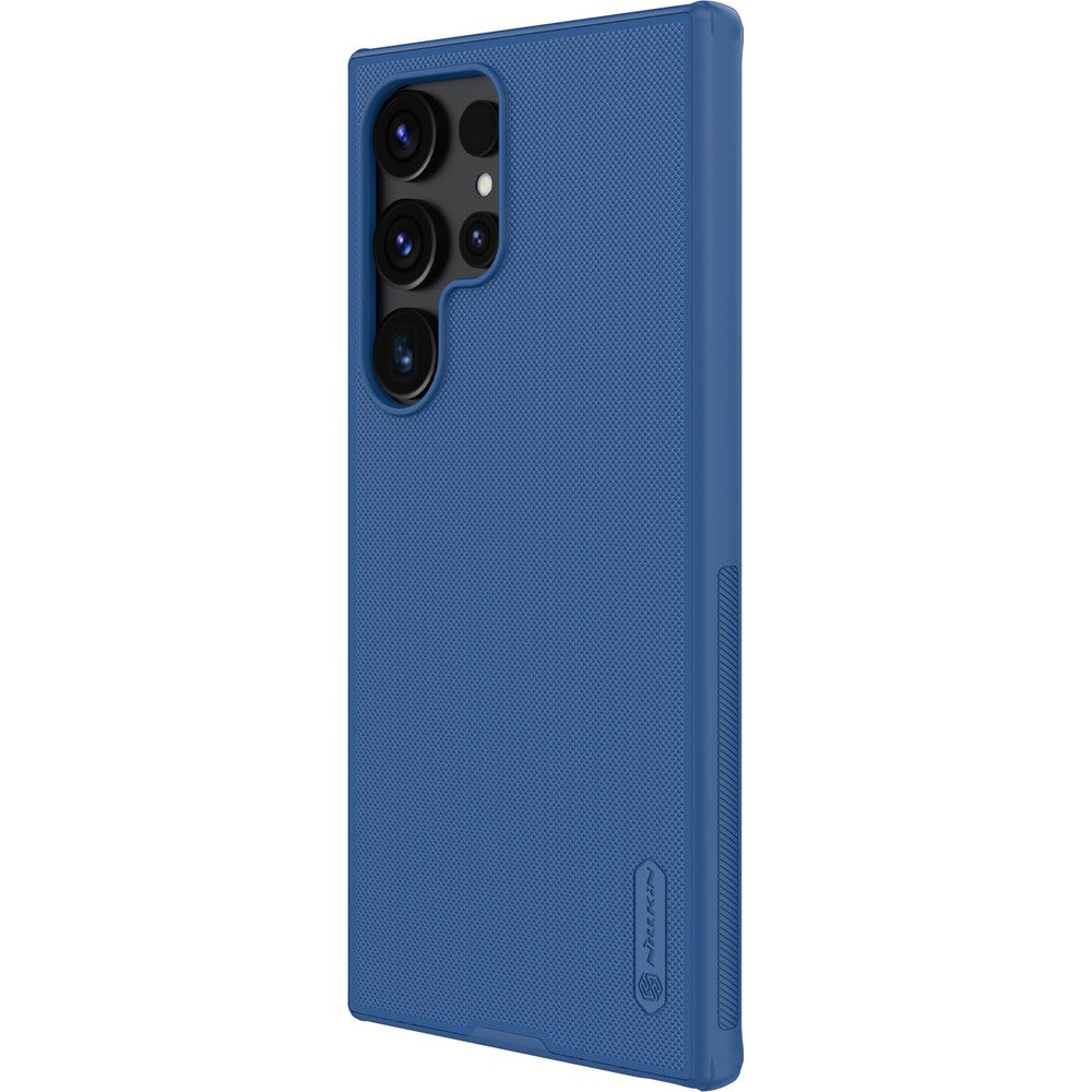 Schutzhülle Nillkin Super Frosted Shield Pro für Samsung Galaxy S24 Ultra, Blau