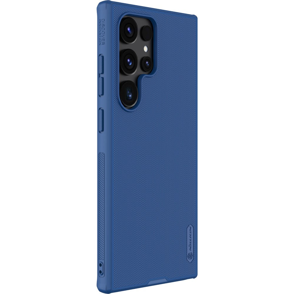 Schutzhülle Nillkin Super Frosted Shield Pro für Samsung Galaxy S24 Ultra, Blau
