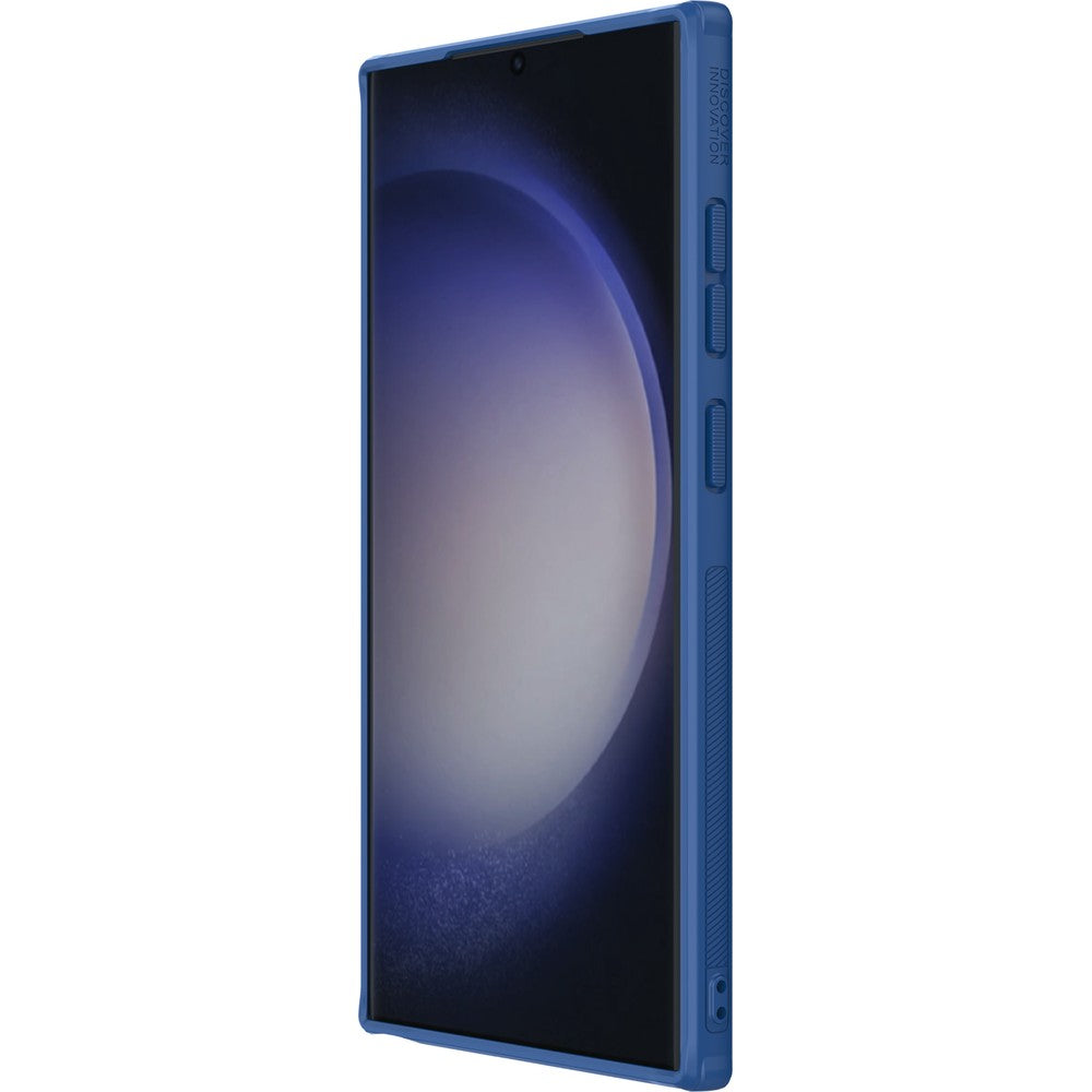 Schutzhülle Nillkin Super Frosted Shield Pro für Samsung Galaxy S24 Ultra, Blau