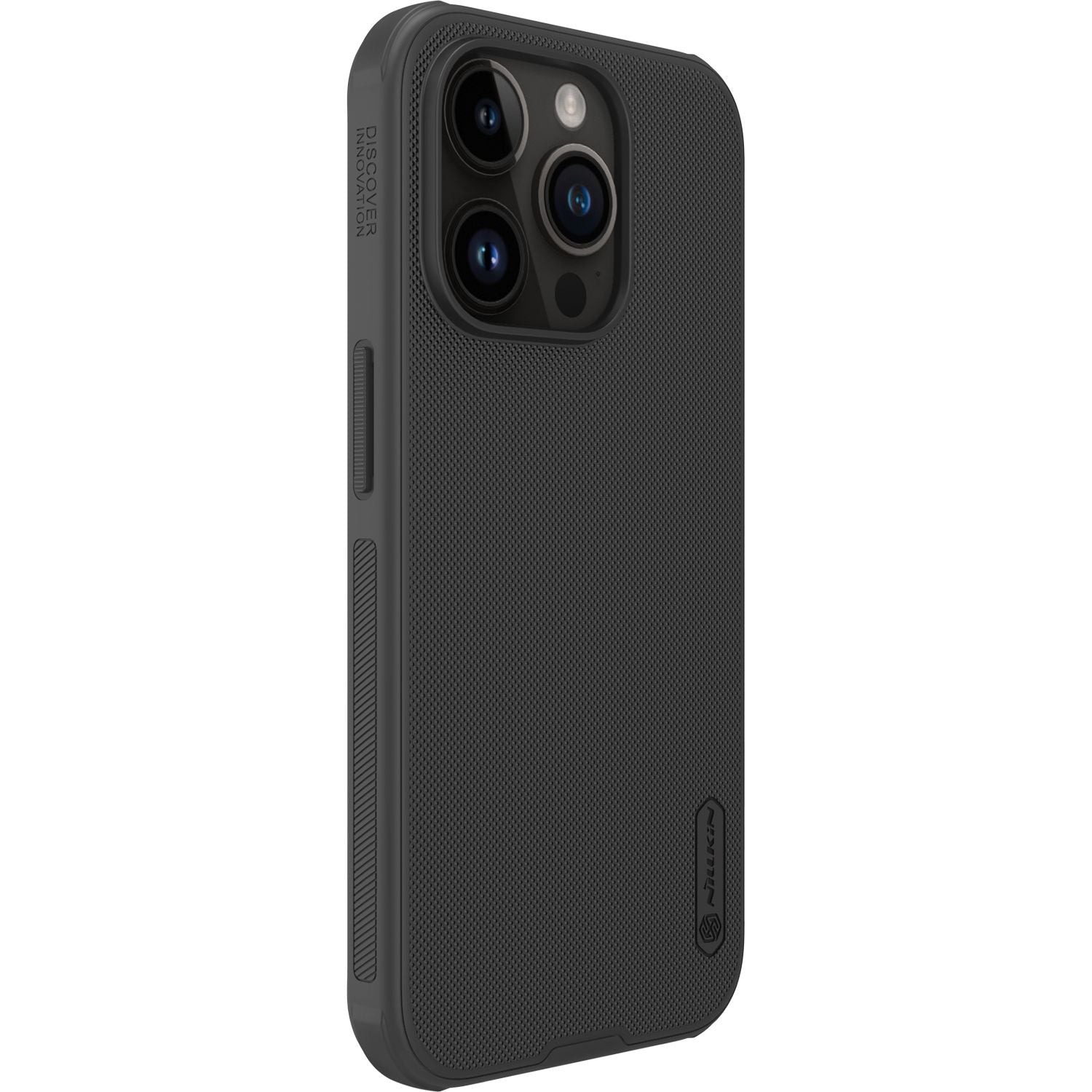 Schutzhülle Nillkin Frosted Shield Pro MagSafe für Apple iPhone 15 Pro, Schwarz