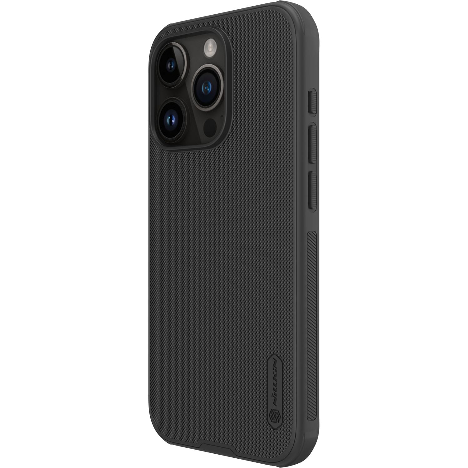 Schutzhülle Nillkin Frosted Shield Pro MagSafe für Apple iPhone 15 Pro, Schwarz