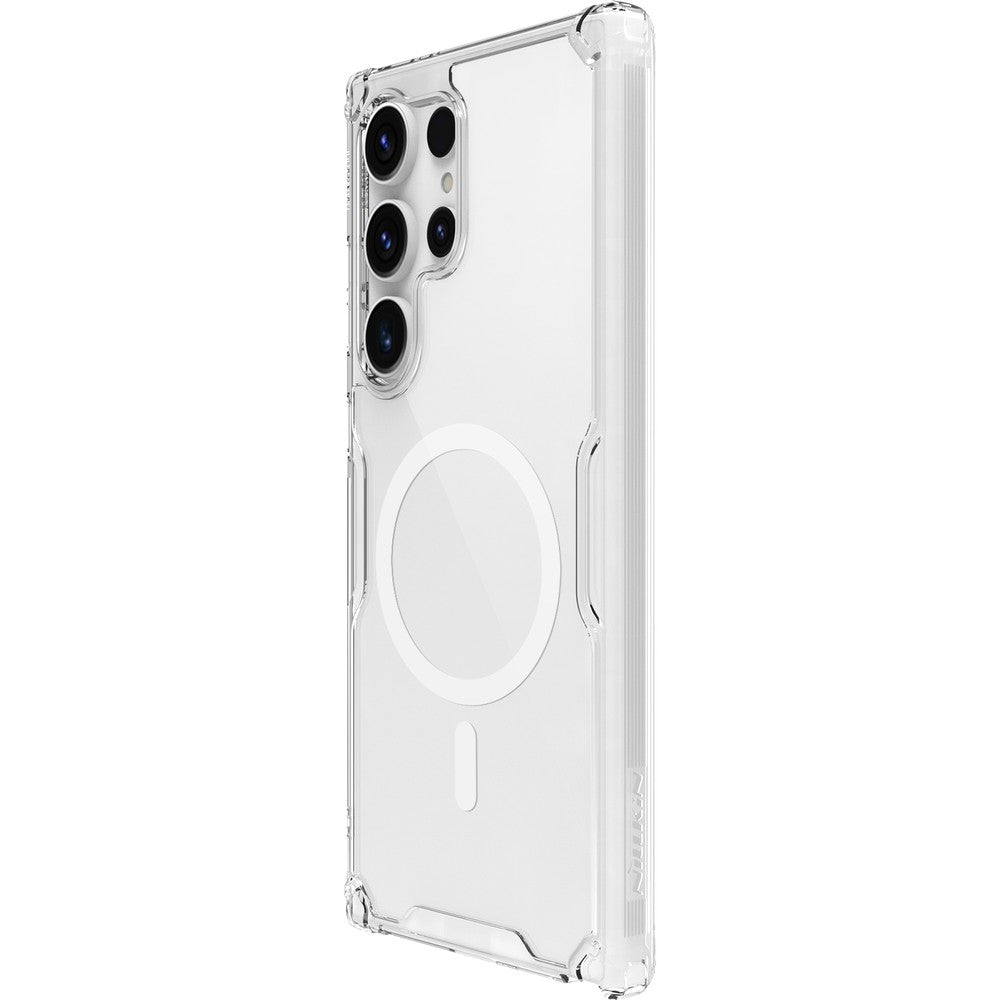 Schutzhülle für Galaxy S24 Ultra, Nillkin Nature TPU Pro Magnetic, Transparent