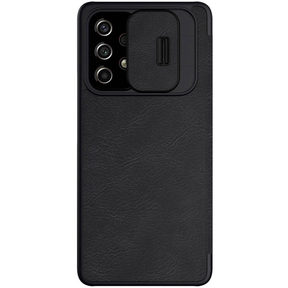 Schutzhülle Nillkin QIN Pro für Galaxy A53 5G, Schwarz