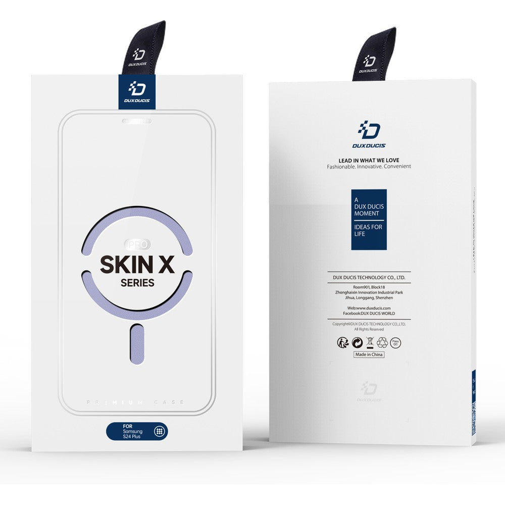Schutzhülle für Samsung Galaxy S24 Plus, Dux Ducis Skin X Pro, Violett