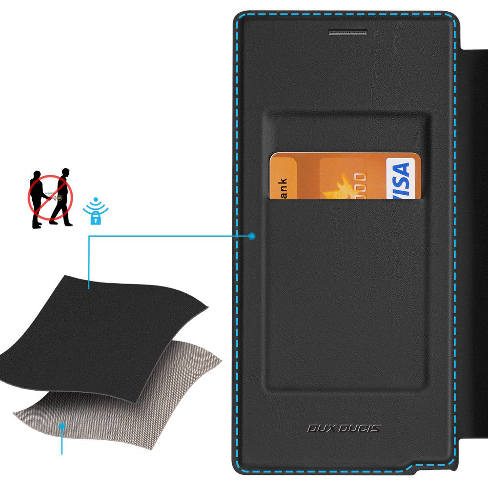 Schutzhülle für Samsung Galaxy S24 Ultra, Dux Ducis Skin X Pro, Schwarz