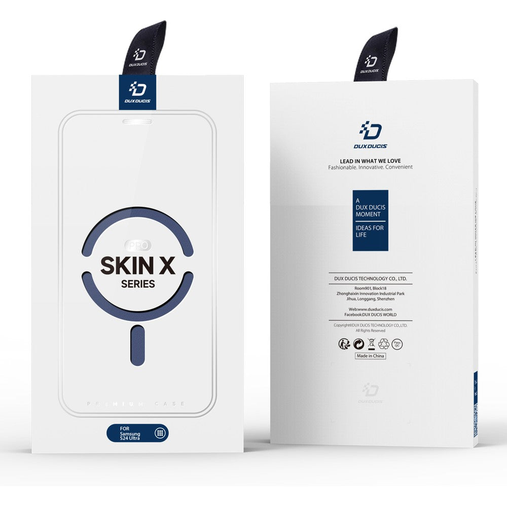 Schutzhülle für Samsung Galaxy S24 Ultra, Dux Ducis Skin X Pro, Blau