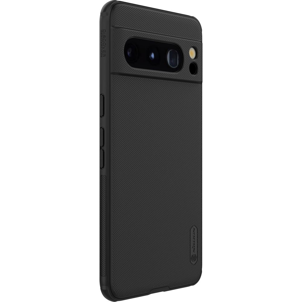 Schutzhülle Nillkin Frosted Shield für Google Pixel 8 Pro, Schwarz