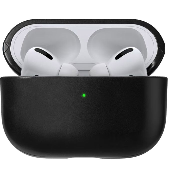 Schutzhülle Nomad Modern Leather Case für Apple AirPods Pro 2, Schwarz