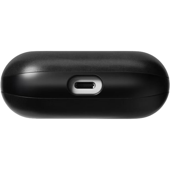 Schutzhülle Nomad Modern Leather Case für Apple AirPods Pro 2, Schwarz