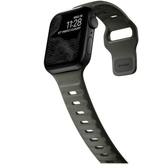 Armband Nomad Sport Strap für Apple Watch 49/45/44/42 mm, Grün