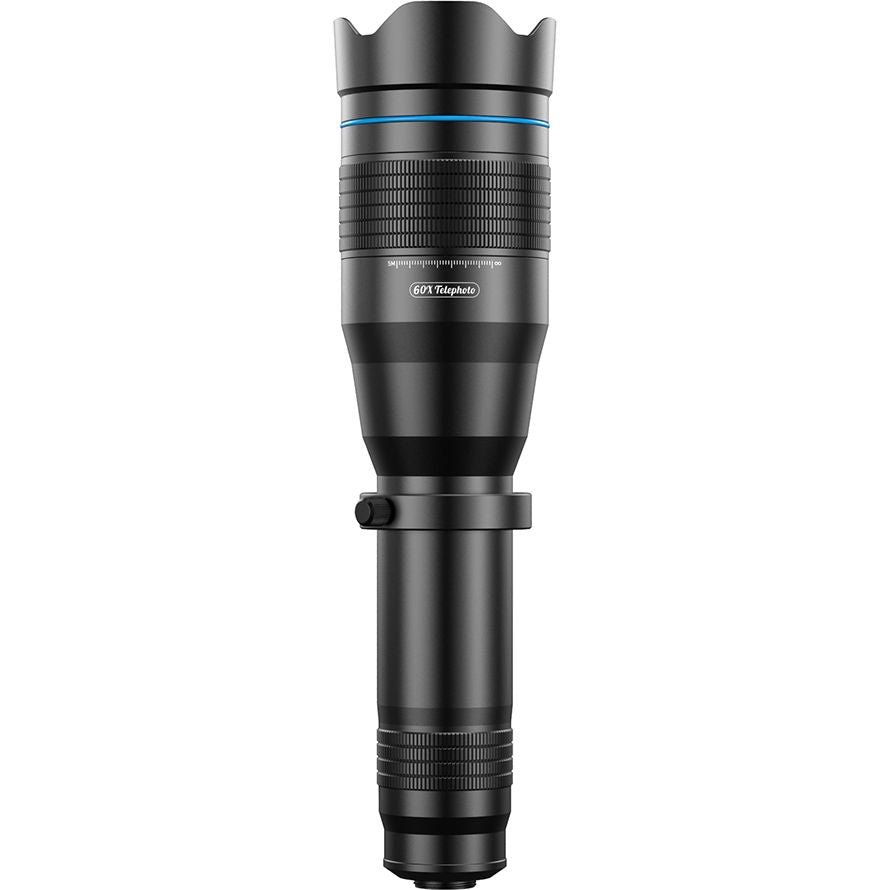 Objektiv / Linse / Teleskop APEXEL Zoom Smartphone Lens 60X, Schwarz