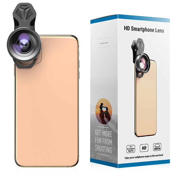 Kameraobjektive Apexel HD Super Macro 2-in-1 für Smartphone / Tablet mit Clip