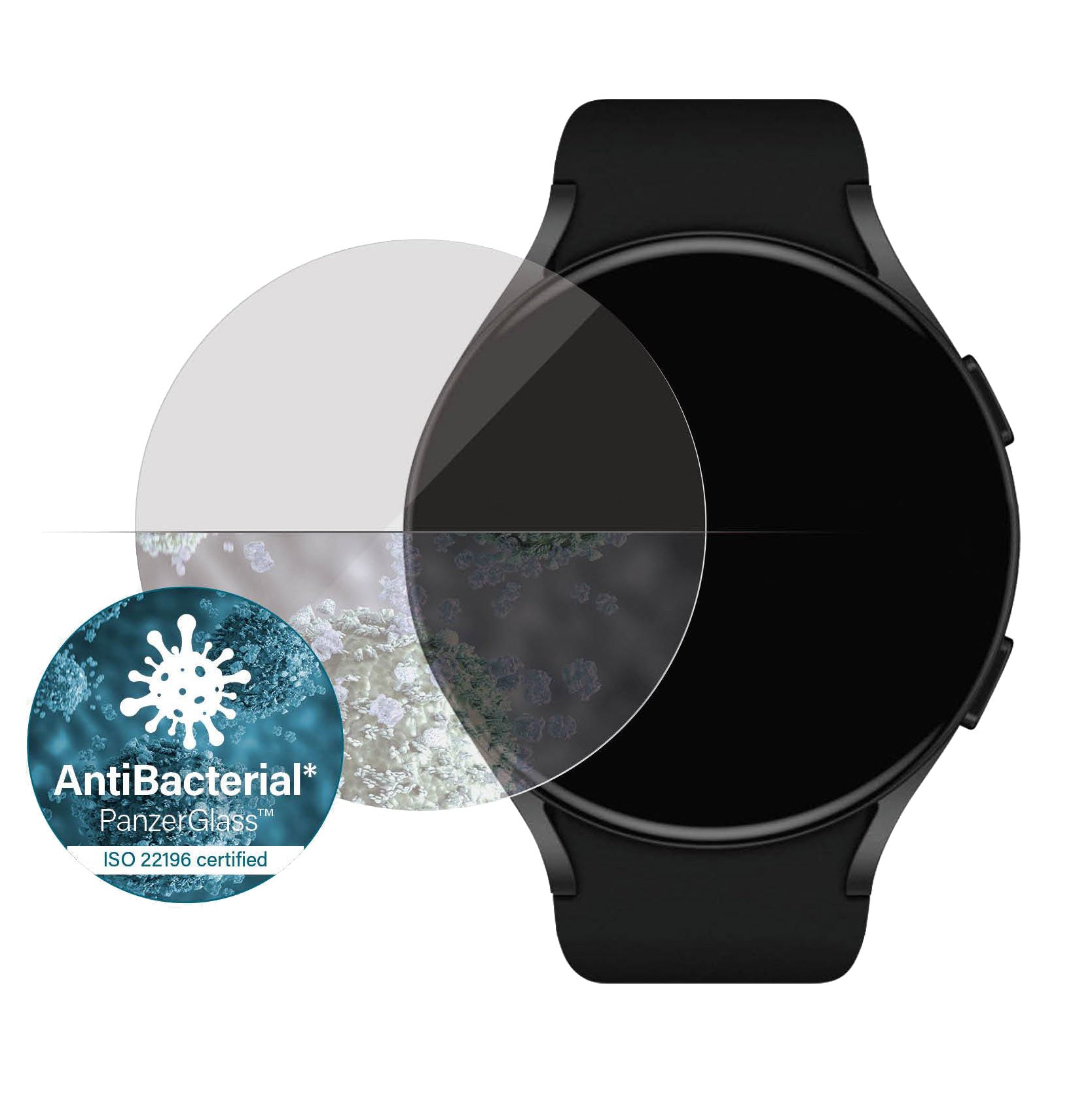 Glas Panzerglass für Galaxy Watch 4 40mm