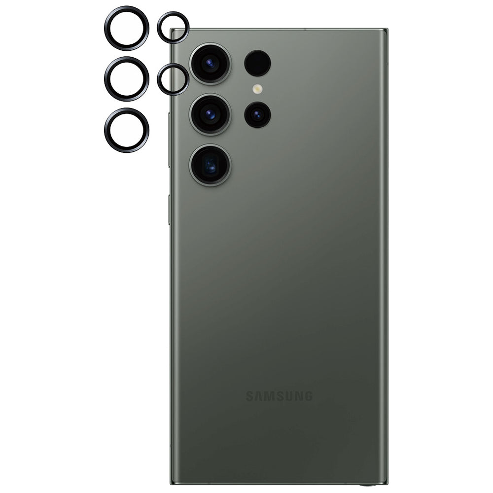 Gehärtetes Glas PanzerGlass Hoops für Galaxy S24 Ultra