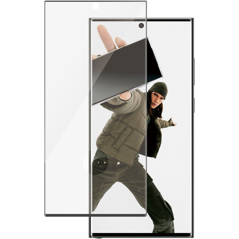 Gehärtetes Glas PanzerGlass Refresh Ultra-Wide-Fit Easy Aligner für Galaxy S24 Ultra