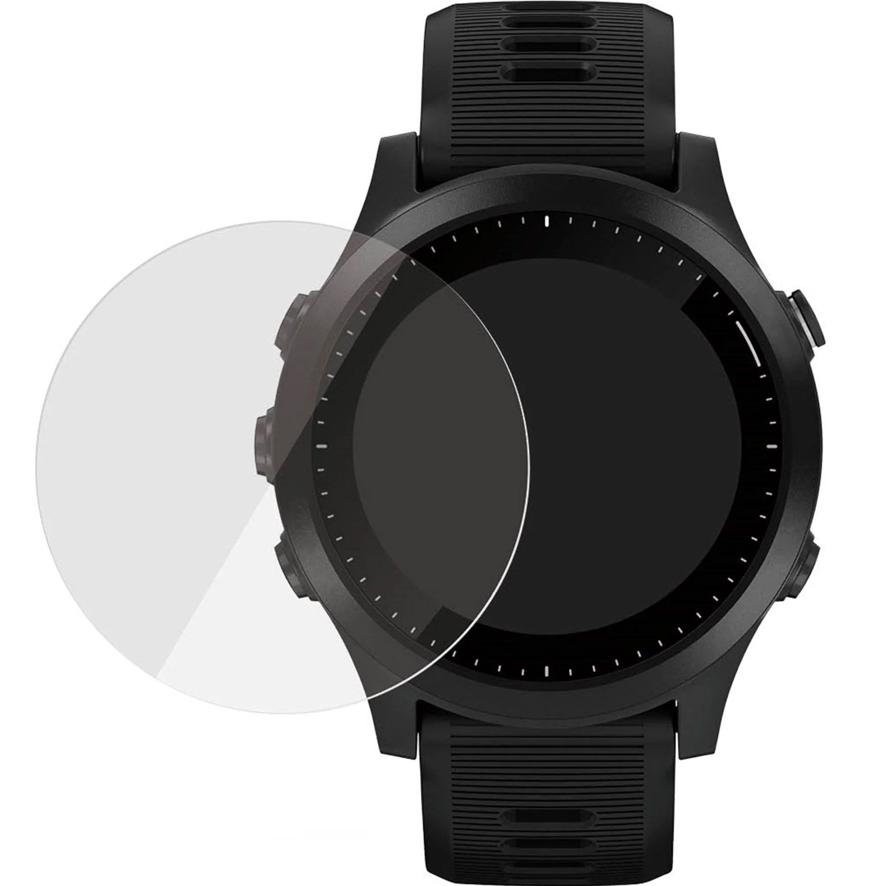 Gehärtetes Glas Panzerglass für Smartwatch 40,5mm Garmin/ Polar/ Fossil