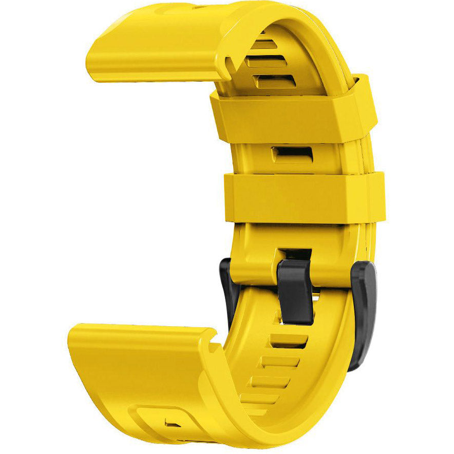 Armband für Garmin Fenix 7 / 7 Pro / 6 Pro / 6 / 5, Tech-Protect Iconband, QuickFit 22mm, Gelb
