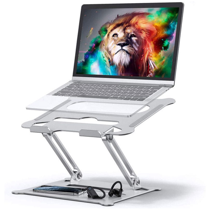 Laptopständer Maxximus Fold Pro Laptop Stand, Silbern