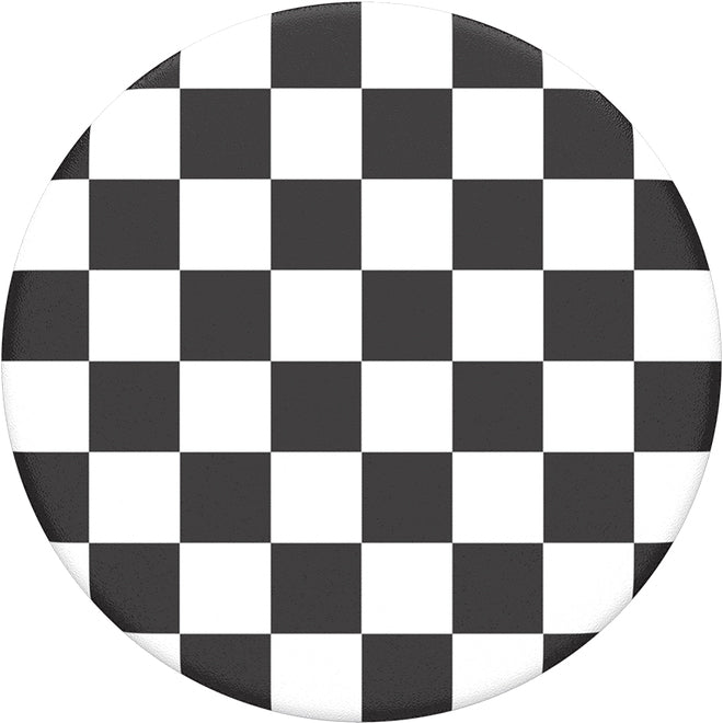 PopSockets, Griff und Kickstand, PopGrip Standard gen. 2., Checker Black