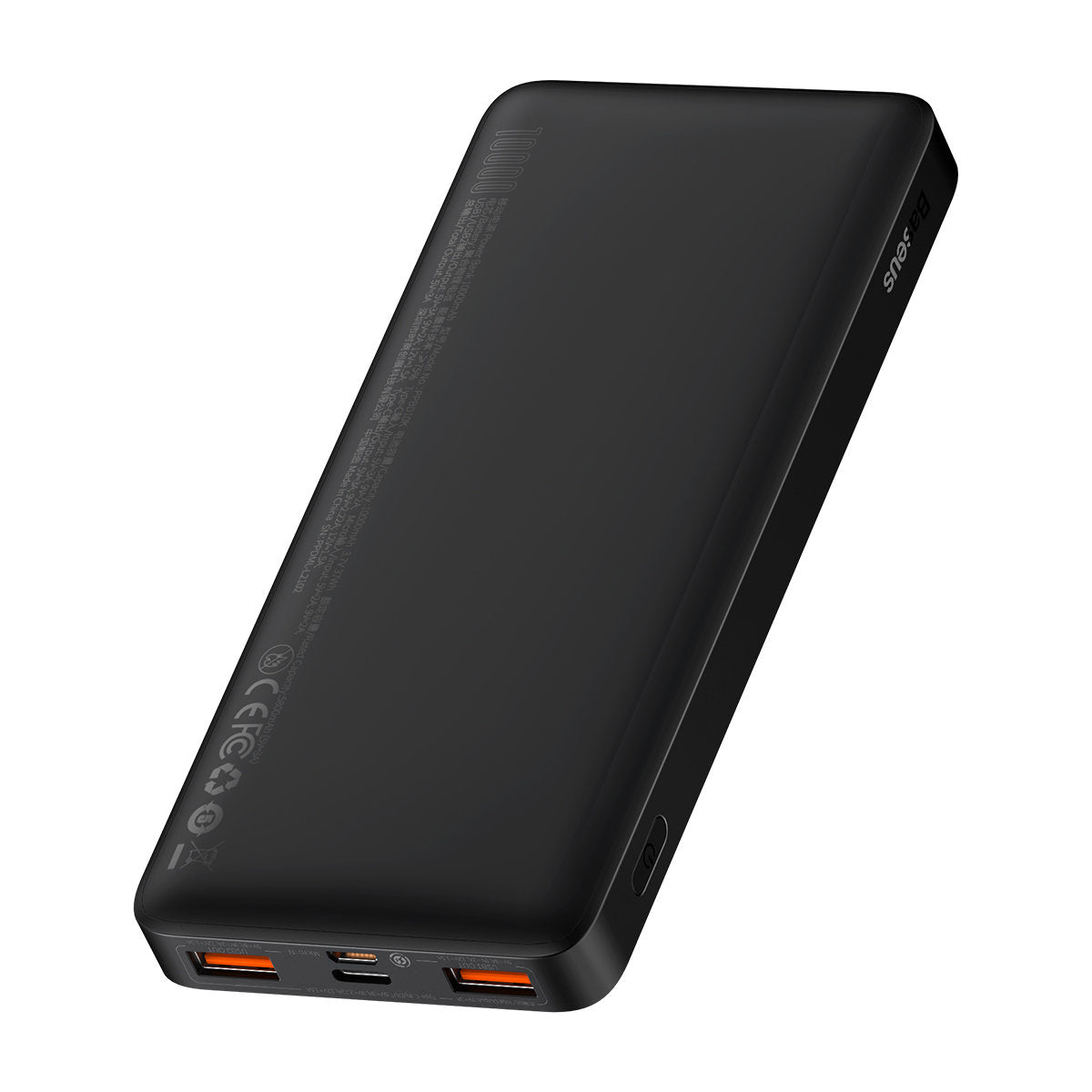 Akku Baseus Bipow 10000 mAh 20W, Schwarz