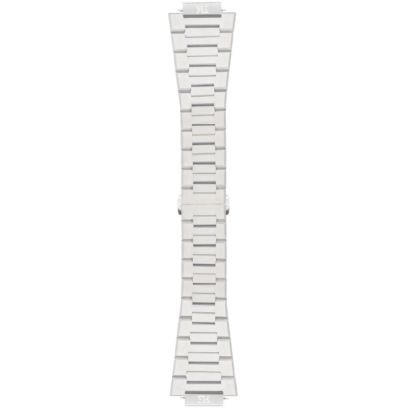 Armband Ralph Giallo für Apple Watch 45/44 mm, Silber