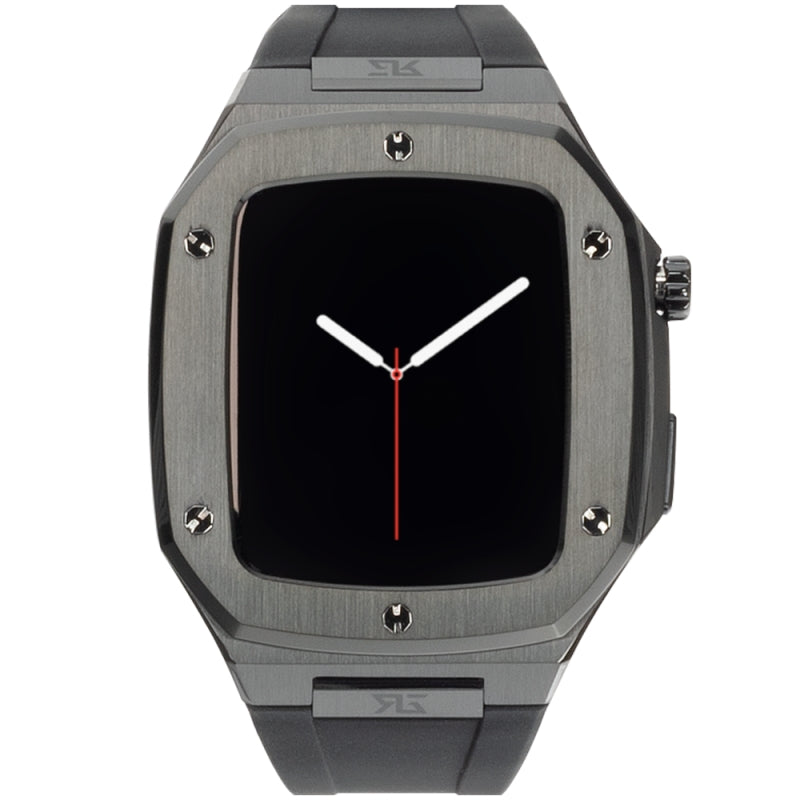 Schutzhülle Ralph Giallo Reno mit Armband für Apple Watch SE 2022/SE/6/5/4 - 44mm, Schwarz