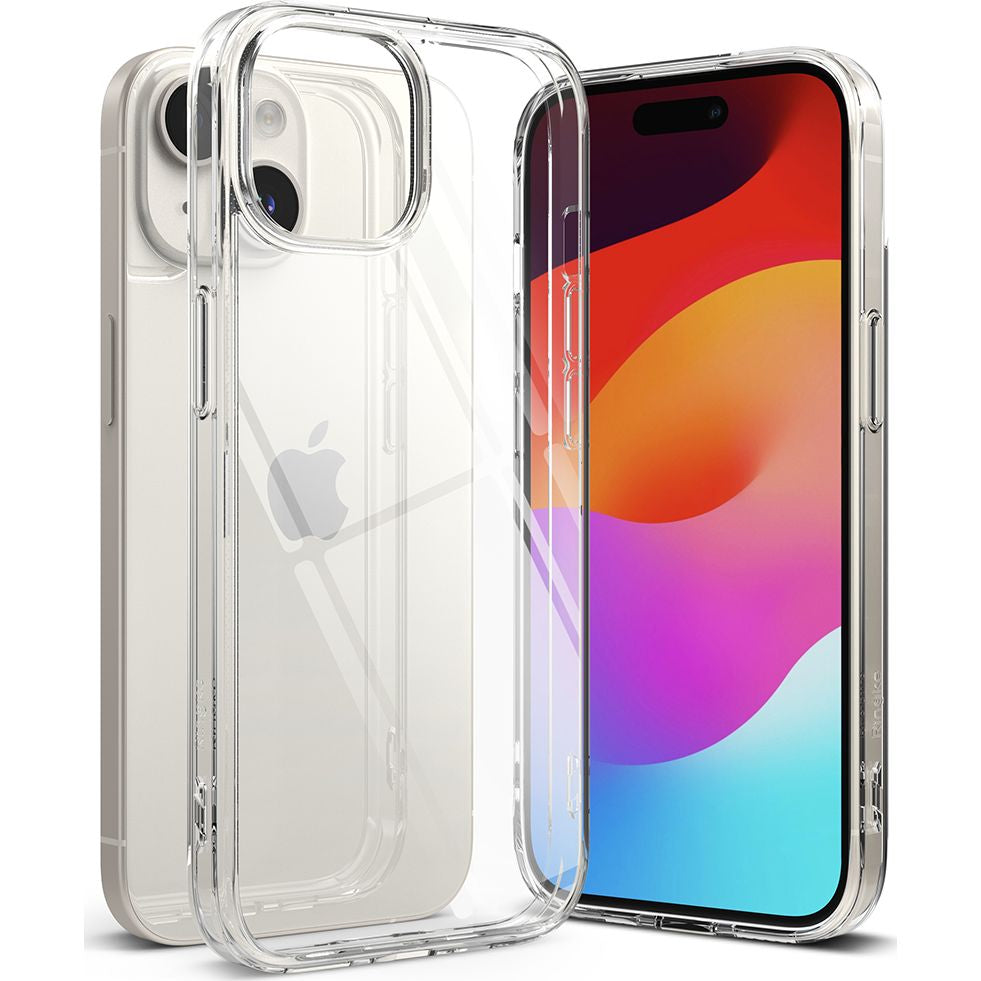 Schutzhülle Ringke Fusion für Apple iPhone 15 Plus Transparent