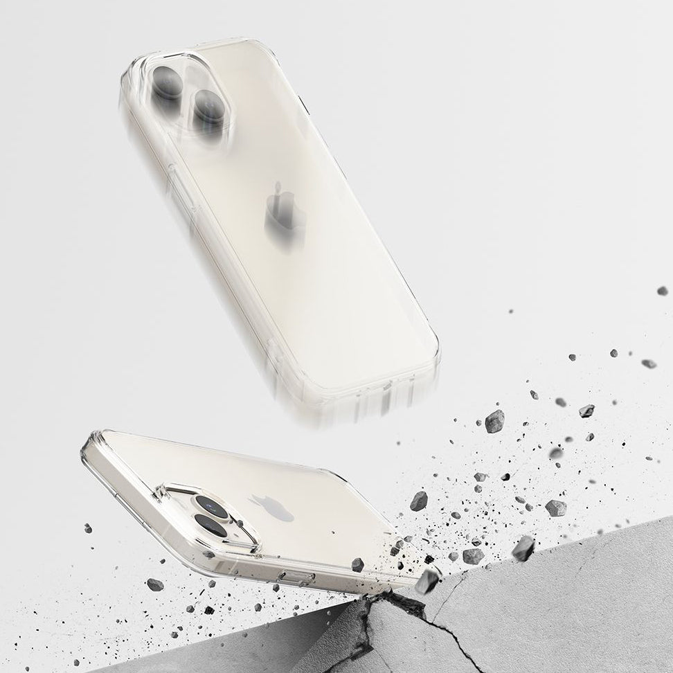 Schutzhülle Ringke Fusion für Apple iPhone 15 Plus Transparent