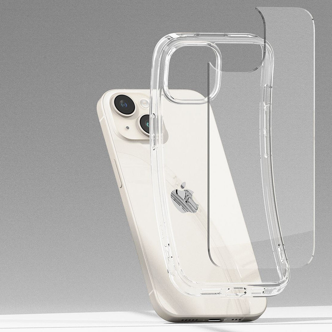 Schutzhülle Ringke Fusion für Apple iPhone 15 Plus Transparent