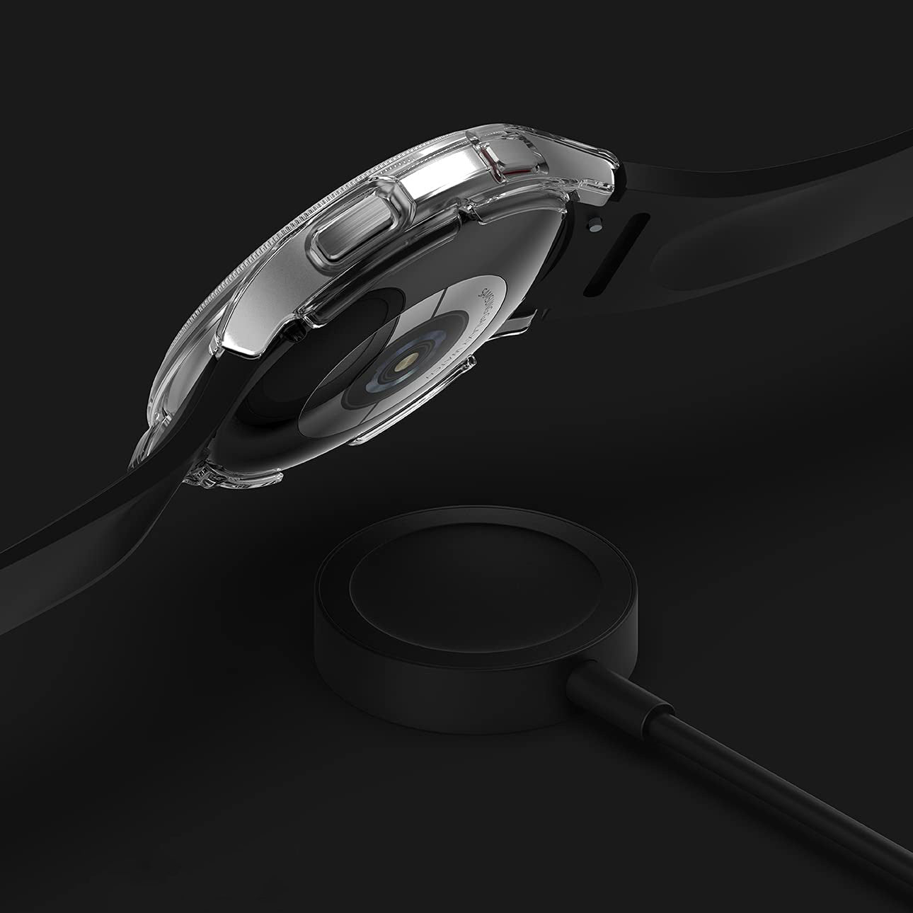Schutzhülle Ringke Slim Case für Galaxy Watch 4 Classic 42mm 2 Stück, Transparent