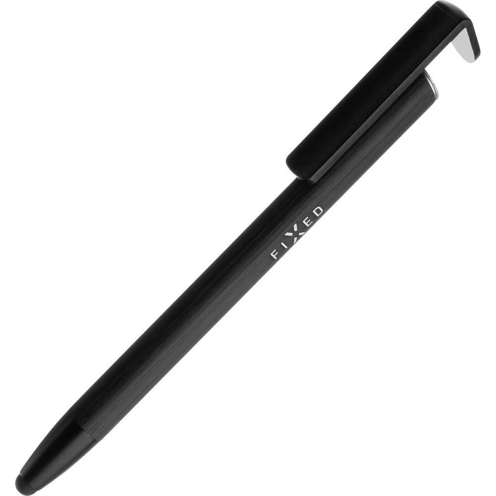 Stylus-Stift FIXED 3in1 für Touchscreen-Geräte, Schwarz