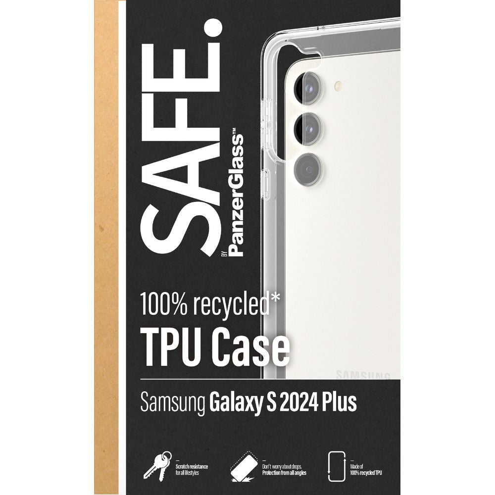 Schutzhülle für Galaxy S24 Plus, PanzerGlass SAFE TPU Case Transparent