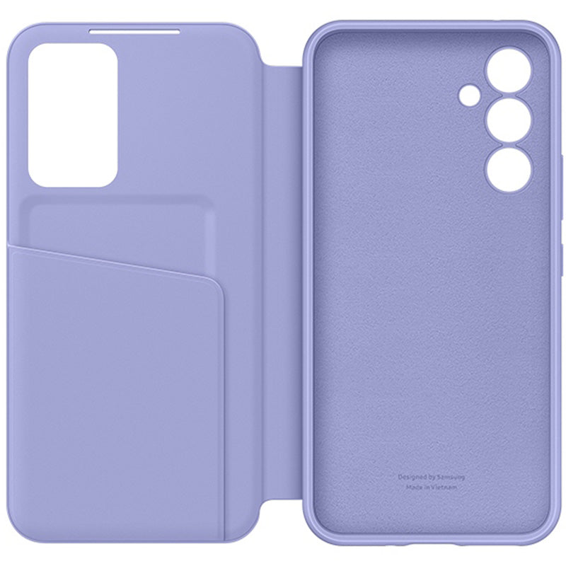 Schutzhülle Samsung Smart View Wallet Case für Galaxy A54 5G, Beere