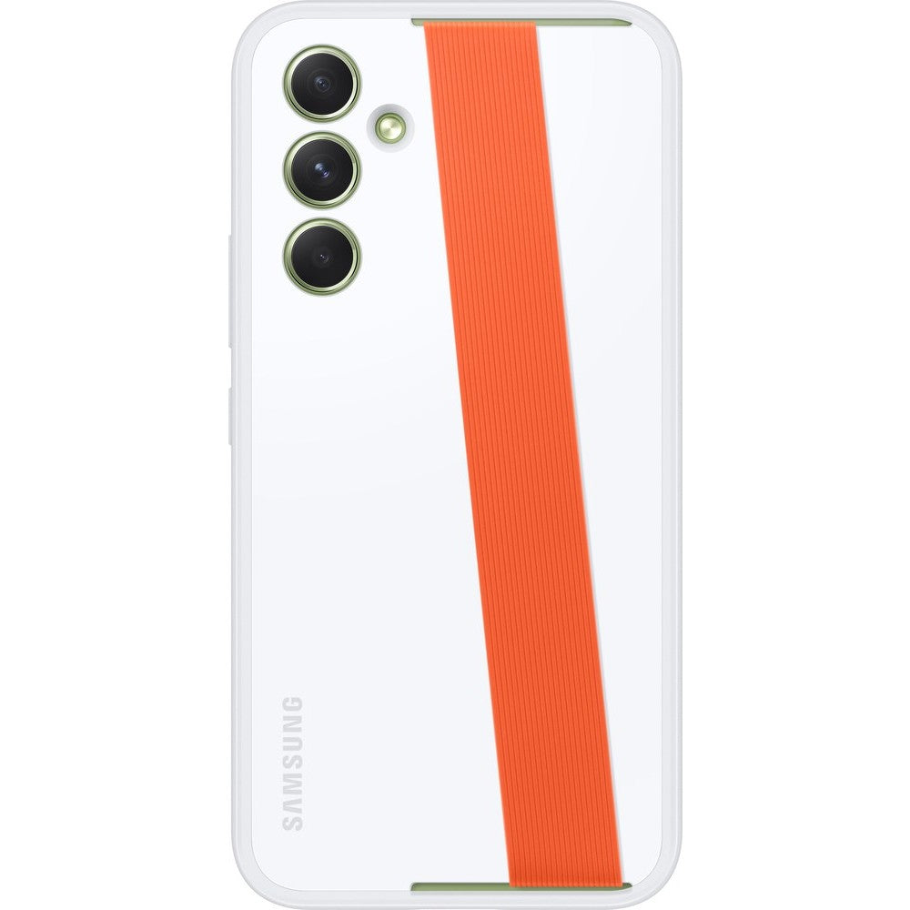 Schutzhülle Samsung Haze Grip Case für Galaxy A54 5G, Weiß
