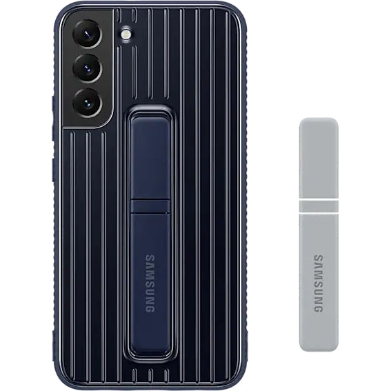 Schutzhülle Samsung Protective Standing Cover für Galaxy S22 Plus, Dunkelblau