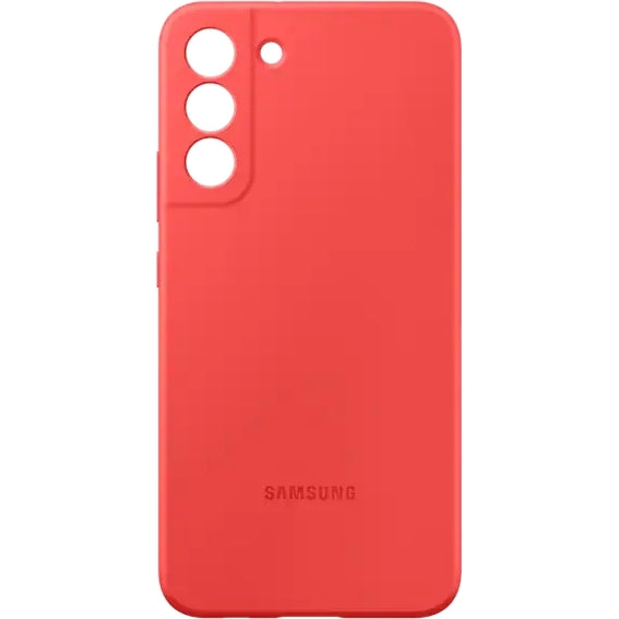 Schutzhülle Samsung Silicone Cover für Galaxy S22 Plus, Orange
